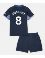 Tottenham Hotspur Yves Bissouma #8 Venkovní dres pro děti 2023-24 Krátký Rukáv (+ trenýrky)